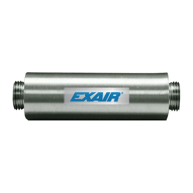 EXAIR 890003 Vacuum Ejector Muffler,1/2 in. NPT,200 F