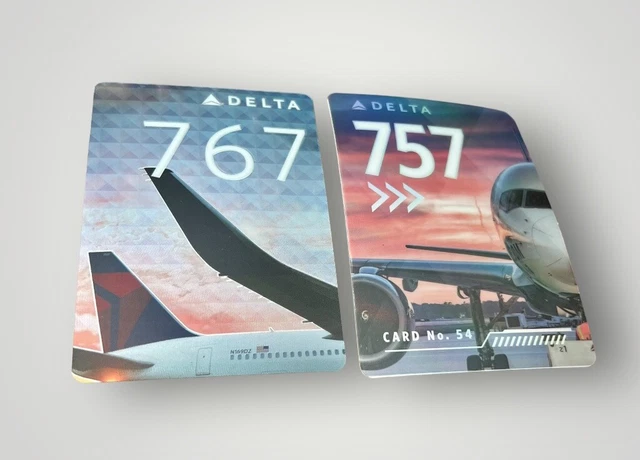DELTA AIRLINES PILOT Trading Card #50 CRJ-900 MINT CONDITION!!!! $999.99