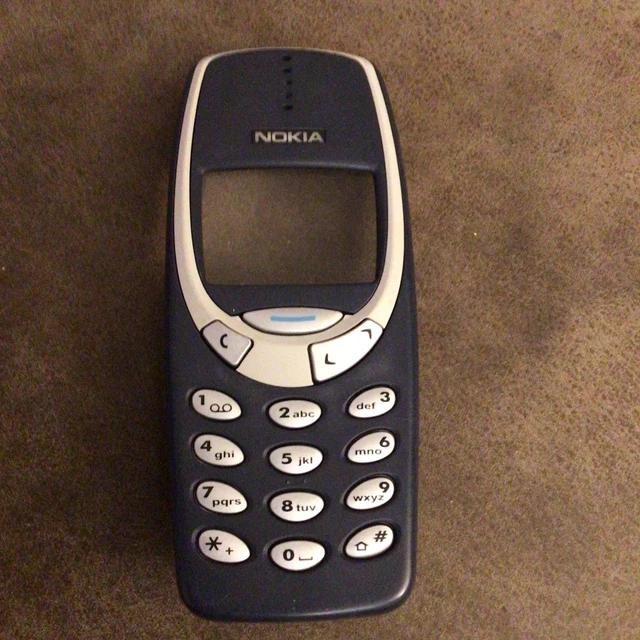 Coque Complète Pour Nokia 3310/3330 - Originale - Gris - Neuf Sous Emballage