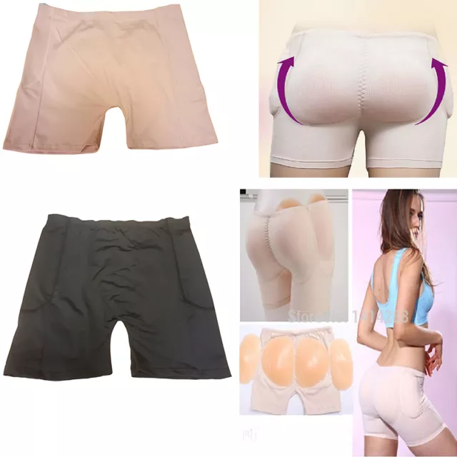 WOMEN SEXY SILICONE Padded Panties Shapewear Bum Butt Hip Enhancing  Underwear £6.97 - PicClick UK