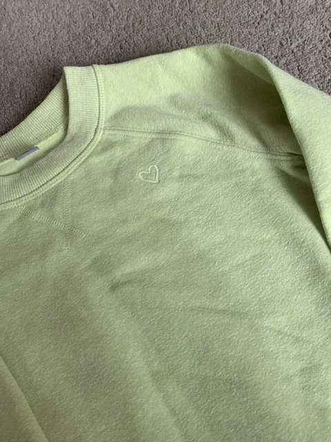 BNWOT TU Lime Green Marl Swearshirt Jumper Top 5 Years
