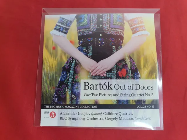Bartok Out of Doors Gadjiev Calidore Quartet BBC Orchestra Gergely Madaras CD