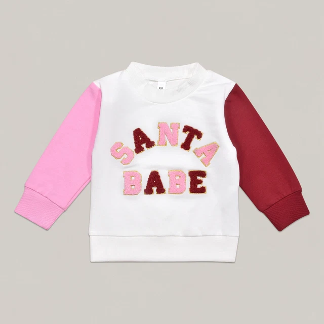 Boys Fashion Sweaters Girls Leisure Sweatshirt Letters 12 Month Tops Boys