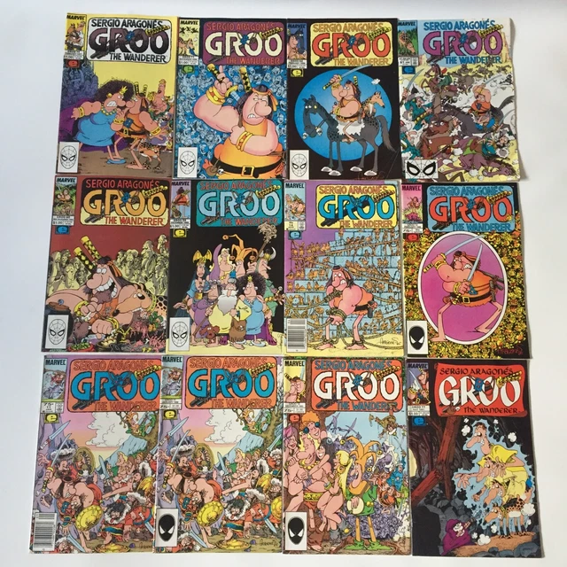 Sergio Atagones Groo the Wanderer Marvel Epic Comics Lot