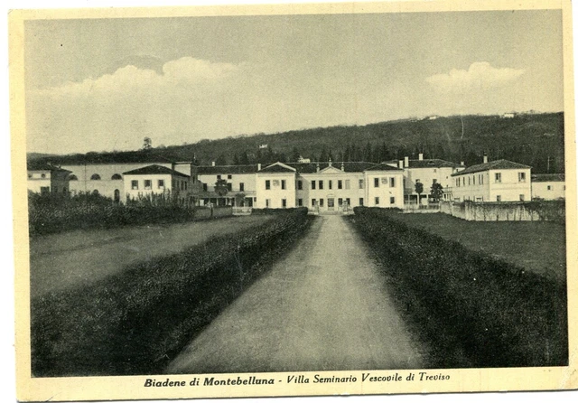 c.ill. BIADENE DI MONTEBELLUNA VILLA SEMINARI del 1953 aff. per S.Daniele del F.