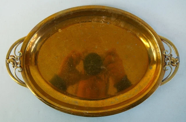 Bronce Bandeja - Art-Nouveau - Art Decó - Ildfast - Tablet - Very Bonito -