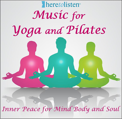Yoga & Pilates Music CD. 60 minutes continuous Relaxing & Soothing Now@1/2 PRICE