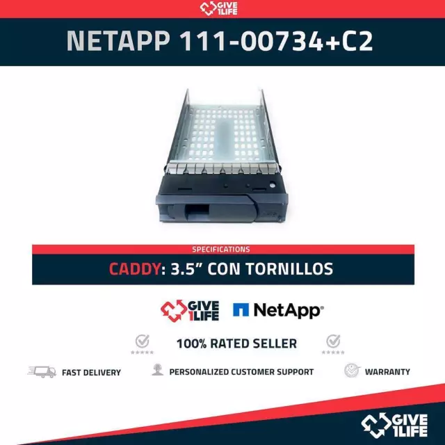Netapp 111-00734+C2 Caddy 3,5" Viti Incluse