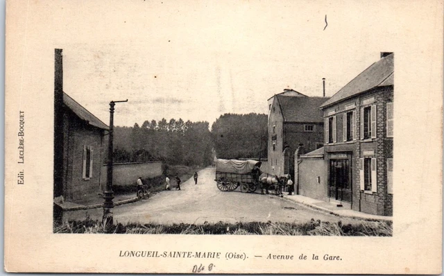 60 LONGUEIL SAINTE MARIE - l'avenue de la gare.