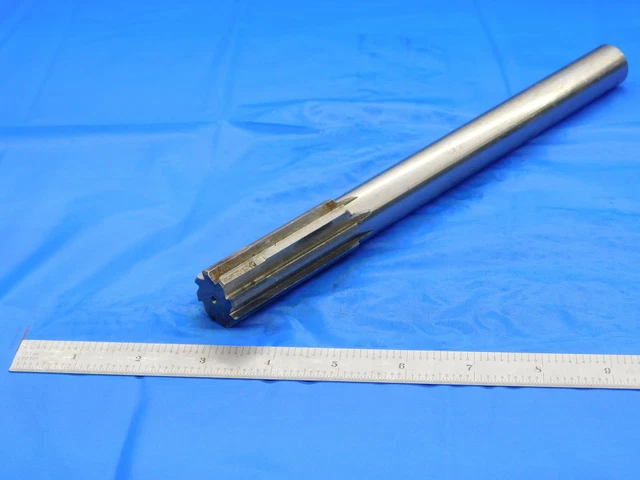 0.998" Od Hss Carbide Tipped Reamer Shank 8 Fl .998 .9980 000 -.0020 Undersize