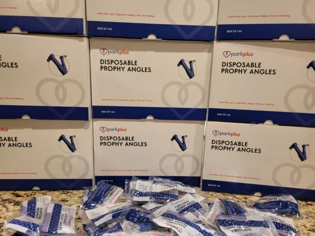 Dental Disposable Prophy Angles 144ct Soft or Firm Cup Latex-Free FREE SHIP!!