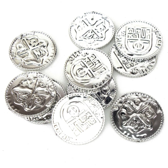 RPG Money Coins x10 (Gold/Silver/Bronze) / D&D DND Role Play Currency Treasure