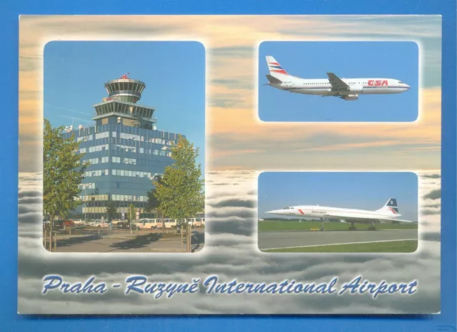 Praha-Ruzyne International Airport,Czech Republic.prague Airport.postcard
