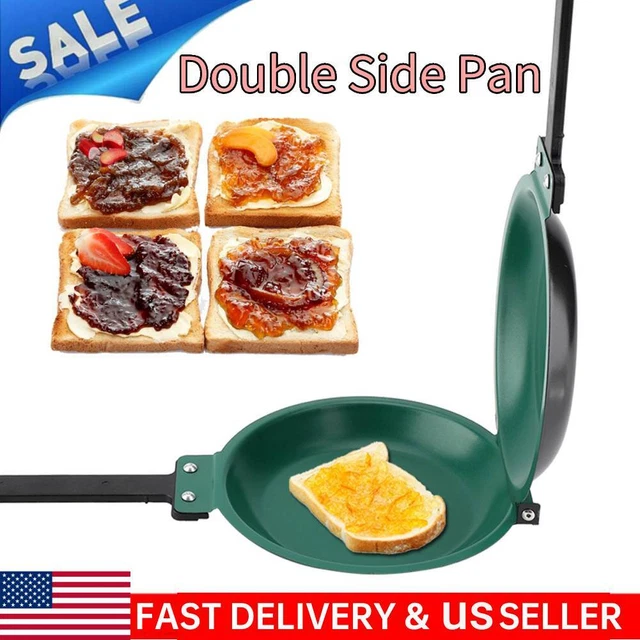 Double Side Non-stick Ceramic Flip Frying Pan Pancake Maker Household Cookware