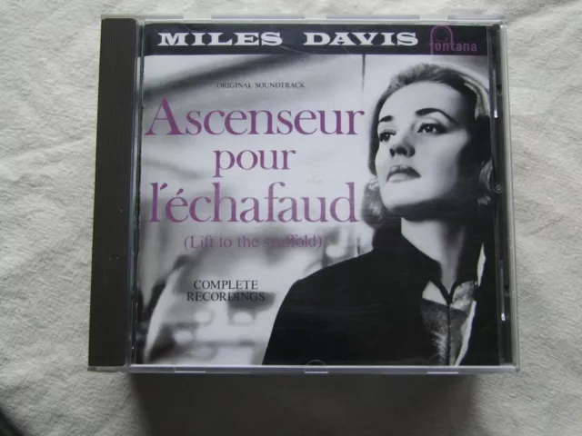 Miles Davis-" Ascenseur Pour L'echafaud" Cd 1999