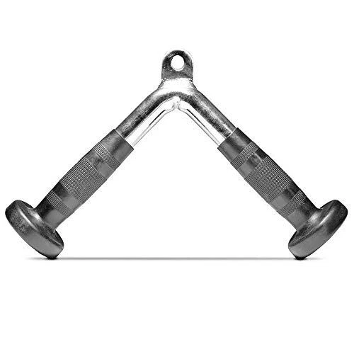 USA Tricep Press Push Down Bar V Handle Close Grip Cable Multi Gym Attachment