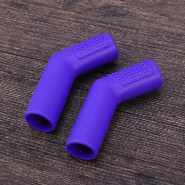 2 Pcs Protège-chaussures Couvercle De Protection Manchon Caoutchouc