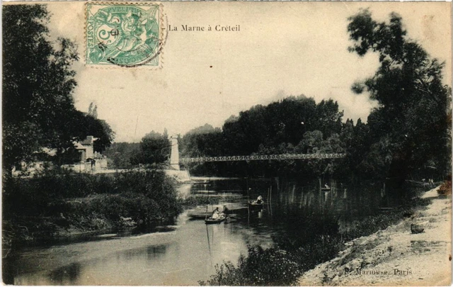 CPA AK Creteil La Marne a Creteil FRANCE (1282375)