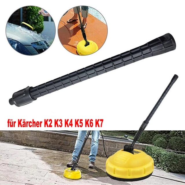 Flächenreiniger Terrassenreiniger Inkl. Lanze Passend Für Kärcher K2 K3 K4 K5 K6 K7 Passend Fuer Hochdruckreiniger Fuer Oberflaechen Wie Garagentore Oder Waende Mit Bajonettverschluss S08gp084