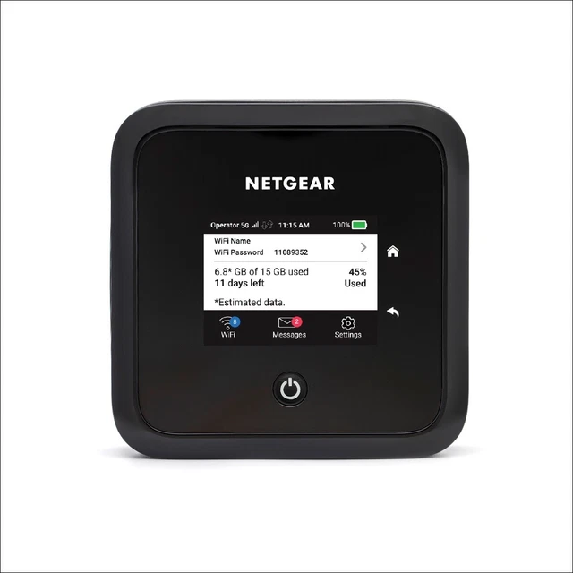NEW NETGEAR MR5200 Nighthawk M5 Portable Dual-Band WiFi 6 4G/5G Router RRP£890