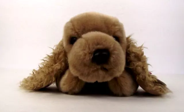 "SPUNKY" 14" Ty Beanie Original Buddy Cocker Spaniel Plush Toy 2000 (I-12)