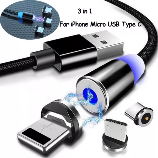 CÂBLE USB DE Charge Magnétique 360 ​​° Et 180 ° Pour Appareil EUR