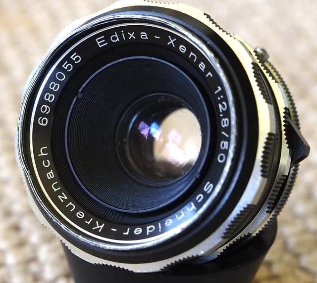 SCHNEIDER-KREUZNACH EDIXA-XENAR 50mm f2.8 M42 mount Not working