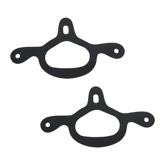 Lot de 8 sangles d'arrimage courtes de 2 m - Noir - Sangle