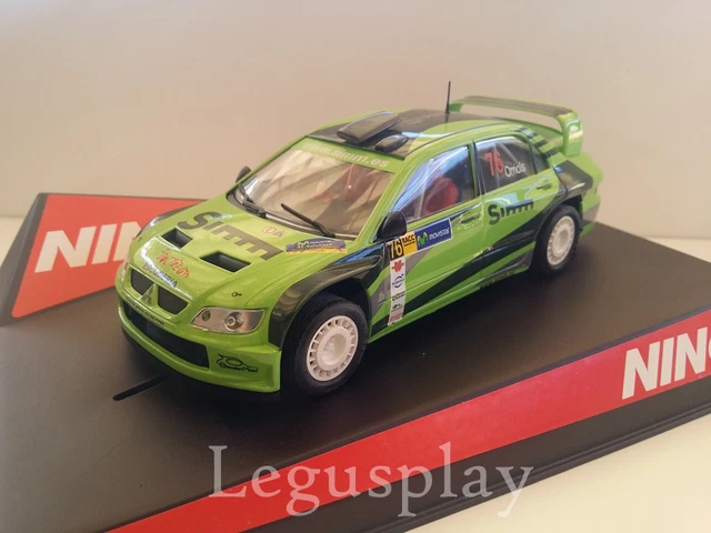 Scx scalextric slot ninco 50436 Mitsubishi Lancer Evo Xi WRC " Simm " Orriols