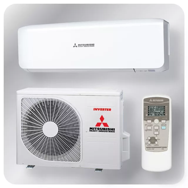 Air Conditioning Wall Mounted Split System - Mitsubishi Heavy 2.5kw