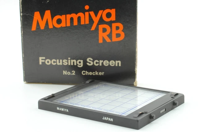 [MINT in Box] Mamiya RB67 Focusing Screen No.2 Checker for Pro S SD From JAPAN