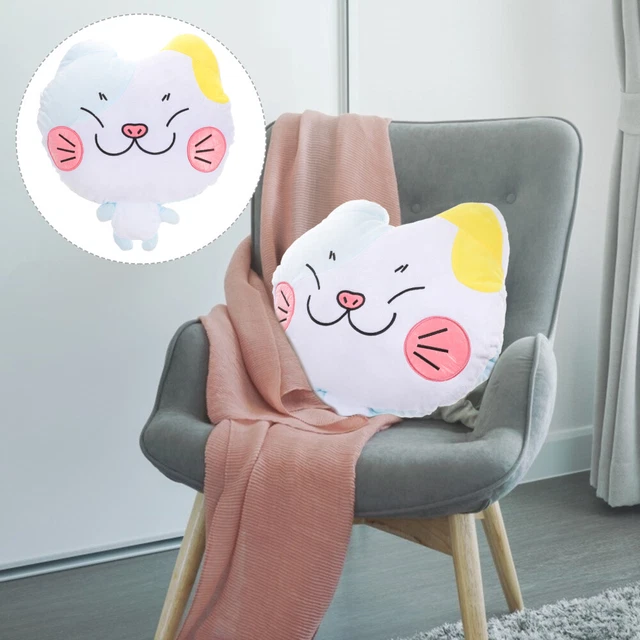 Toddmomy Oreiller Chauffe-Mains Mignon En Coton - Coussin Décoratif Chauffant Pour Mains - Gris