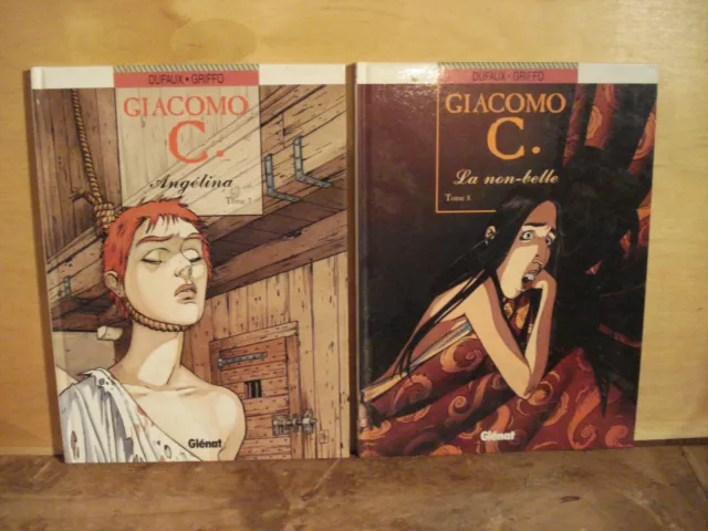 Lot de 2 BD   "GIACOMO"  Tomes 7 et 8