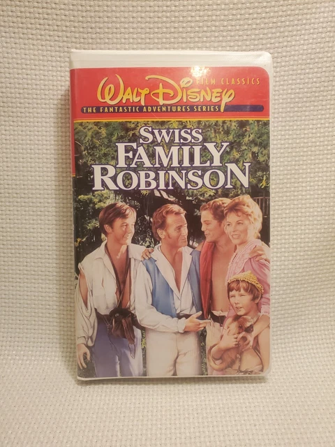 WALT DISNEY SWISS Family Robinson Vhs 1997 Film classics Vtg £5.75 ...