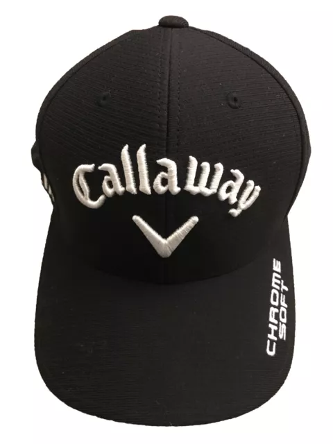 Callaway Apex Mavrick Chrome Odyssey Soft Black  Golf Hat Adjustable Cap XS- S