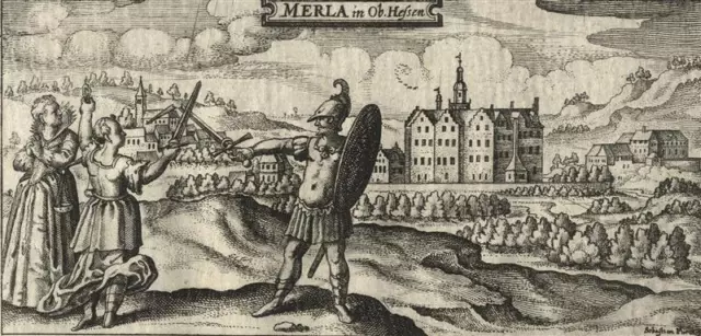 MERLAU - Meisners Schatzkästlein - Kupferstich 1623 - 31