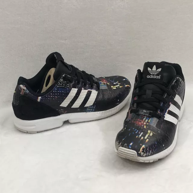 Adidas ZX FLUX TOKYO CITYSCAPE Running 8000 TORSION Boost Gym Shoes Womens 8.5