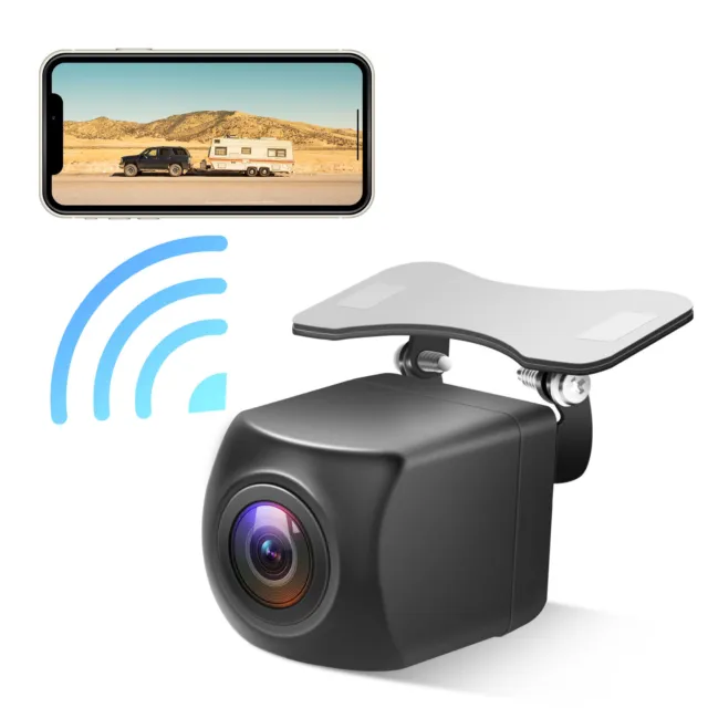 Mini Kabellos Rückfahrkamera Auto Einparkhilfe Wifi Link Kamera für KFZ LKW Bus