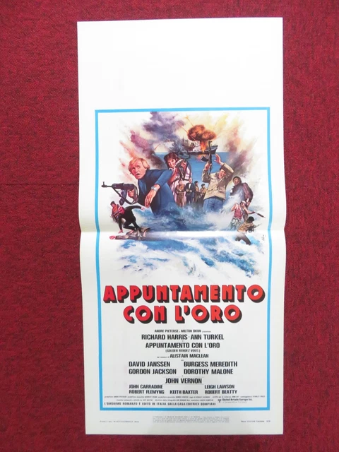 Golden Rendezvous Italian Locandina Poster Richard Harris Ann Turkel 1978