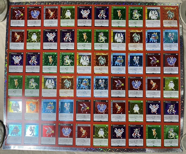 MetaZoo Kickstarter Uncut Sheet WPT Poker Card Promo FULL HOLO Uncut Sheet!