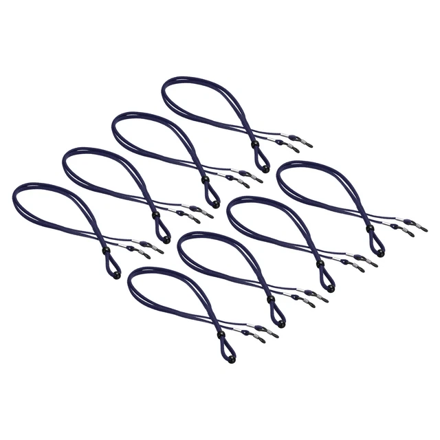 8 pz cinturino per occhiali da sole unisex regolabile supporto per occhiali blu scuro