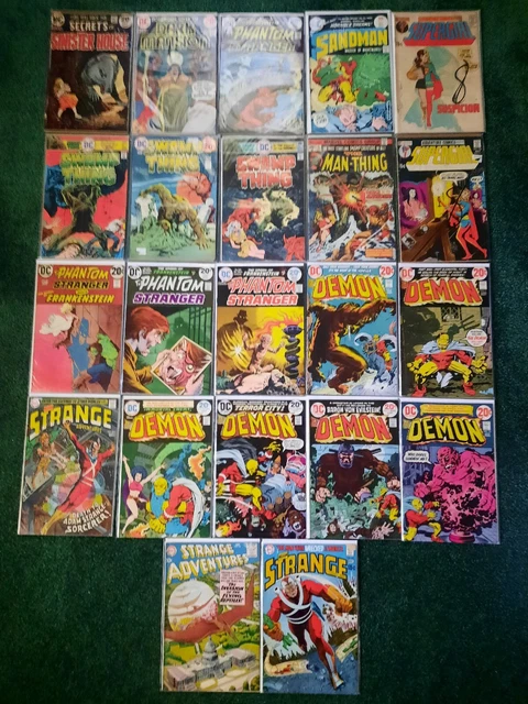Silver Bronze Age Comic book lot key issues mixed lot MARVEL DC comics 42 Books