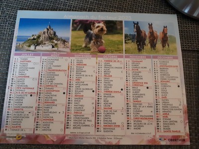 CALENDRIER DE LA Poste 2023. Vendee. Divers EUR 6,00 - PicClick FR