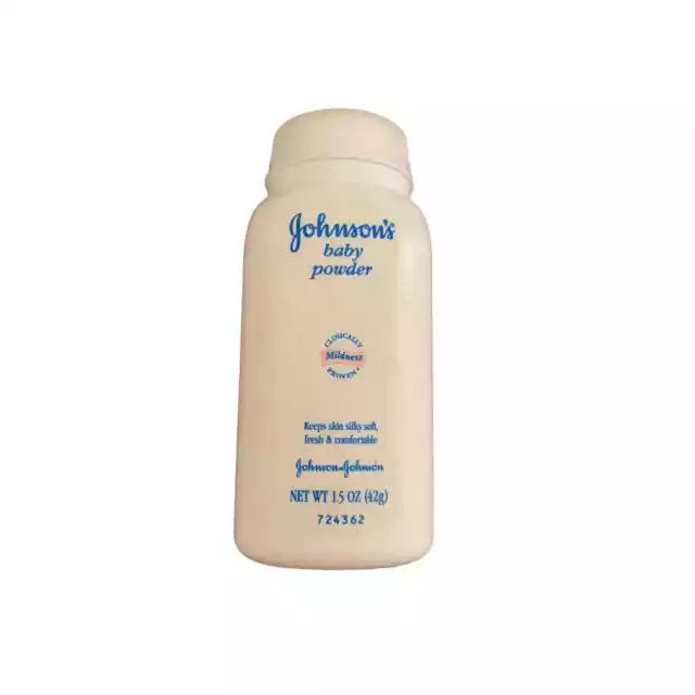 Johnson’s Baby Powder WITH TALC Original 1.5 oz Purse Travel Size Not Sealed