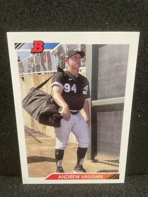 2020 Bowman Heritage Prospects Andrew Vaughn Image Variation White Sox #BHP-26