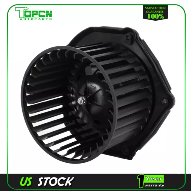 Heater Blower Motor with Fan Cage for Chevy GMC Cadillac Pickup Truck 700100 A/C