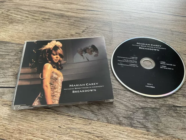 Mariah Carey  -  Breakdown  -  Australian 5 Track Cd Single On Columbia Label