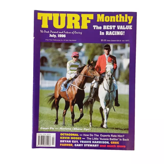 Turf Monthly Magazine - Vol 44 #12 July 1996 - Vintage