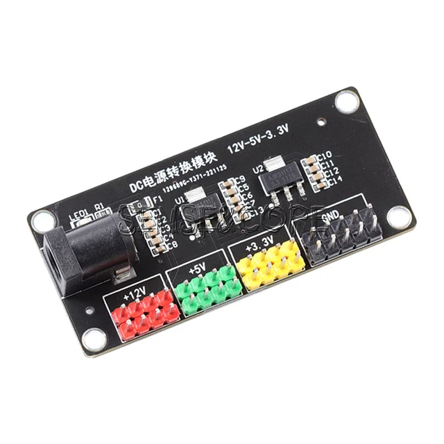 DC-DC 12V TO 3.3V 5V 12V Step Down Power Supply Module Multi Output Voltage