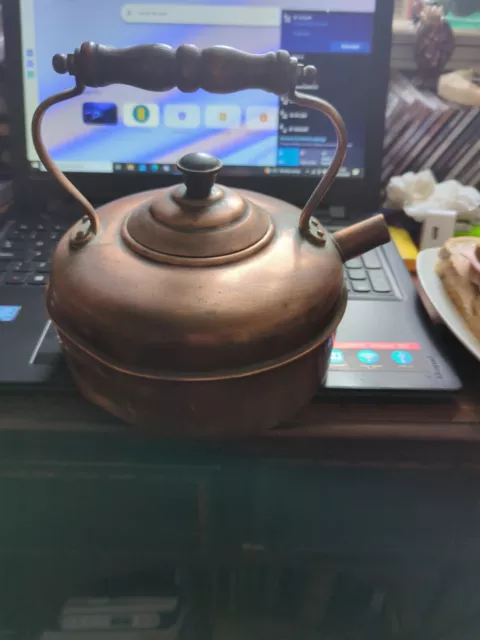 Vintage Copper Kettle See Photos